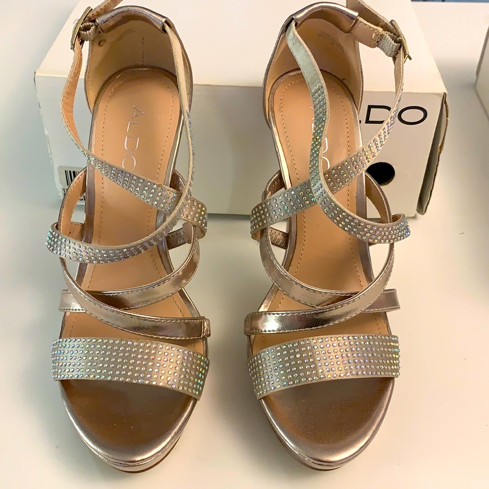 Aldo heel narciso-86 size 37 us size 6.5